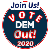 Vote DEM OUT 2020