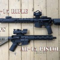 Pistolas AR.15  V.s  Rifles AR.15