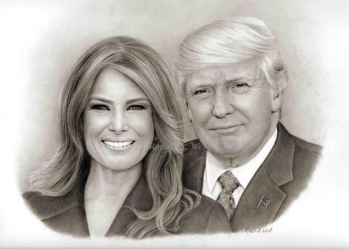 Ms and Mr Trump