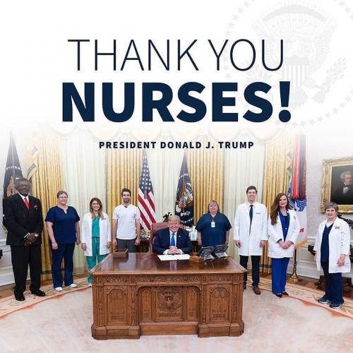 1a- nurses and trump