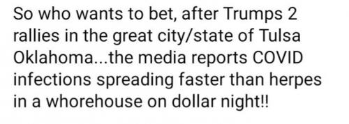 Trump bet