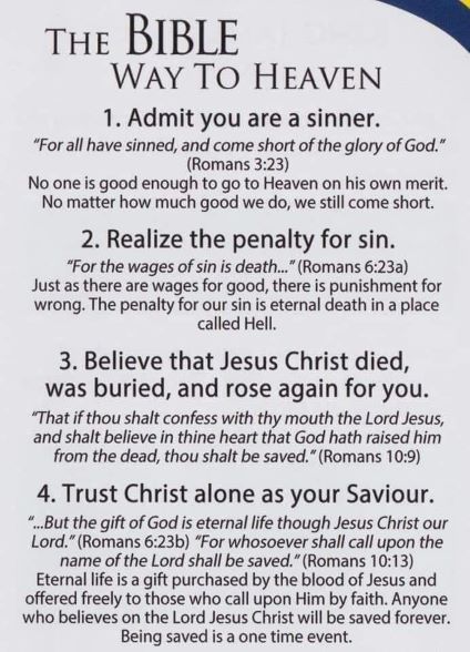 ABCs of salvation