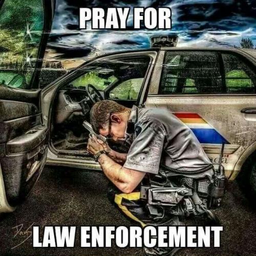 Pray for law enforcement