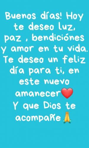 Bueno días