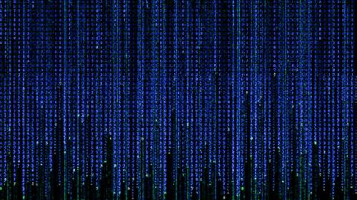 Matrix azul