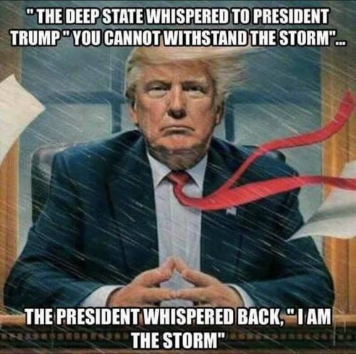 Trump storm