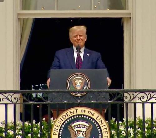 10-10-20 White House balcony Address