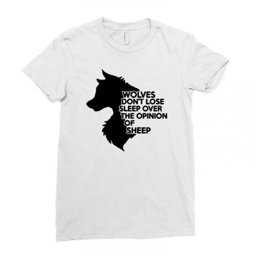 wolves-don-t-lose-sleep-over-the-opinion-of-sheep-1-ladies-fitted-t-shirt
