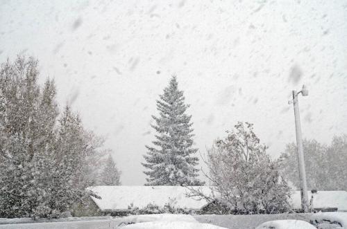 Snowy October