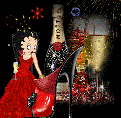 betty boop happy new year