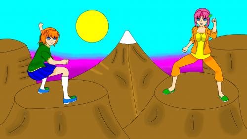 Mimi Vs Sincerity (Goku Vs Vegeta Style)