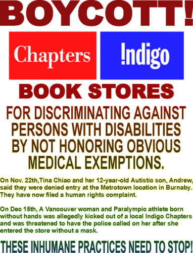 Boycott Globalist Book Stores Recolored