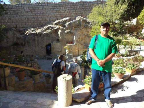 En el Área de la Tumba de Jesucristo