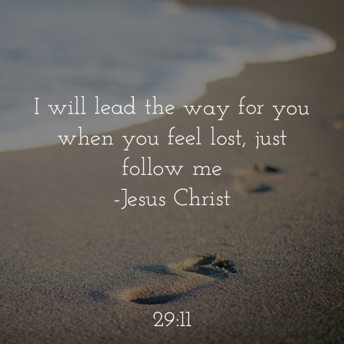 Jesus will lead the way🙏