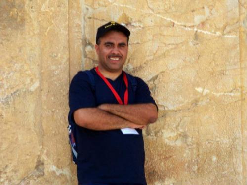 En el Área de los Escalones del Lado Sur en Jerusalén