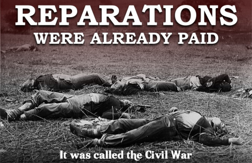 Reperations Already Paid.