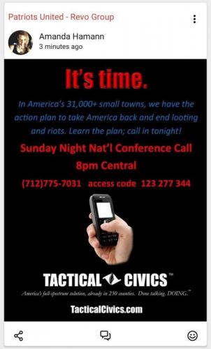 Civil Tactics Plan