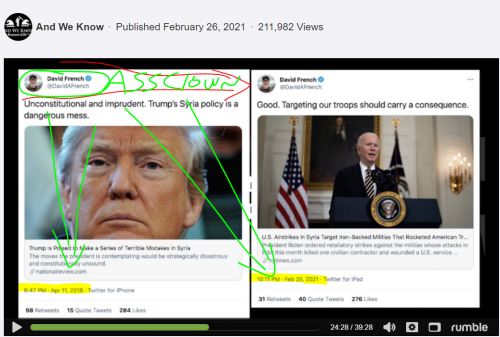 Trump vs Biden AND David French