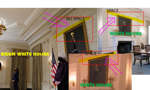 Small details Biden's WH