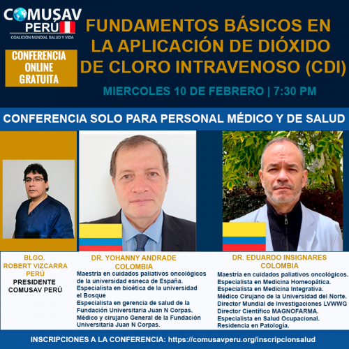 CHARLA COMUSAV PERU PARA MEDICOS