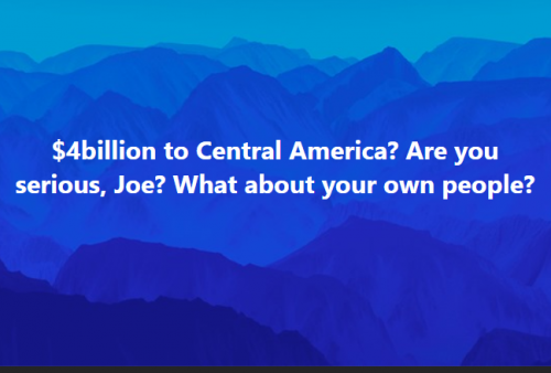 4 Billion to Central America