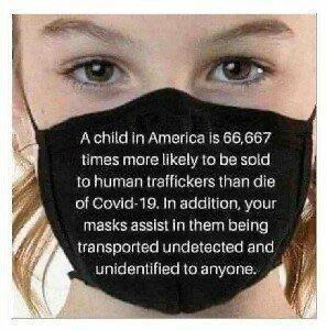 Masks and Child trafficking