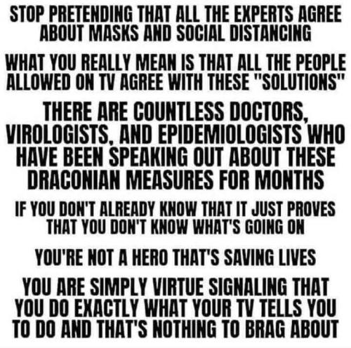Stop Pretending that all the experts agree