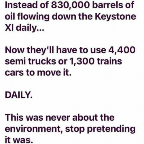 Not about the environment