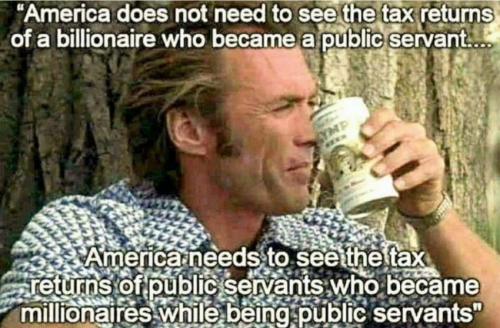 Politians get rich
