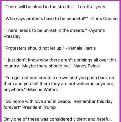 Who incited riots