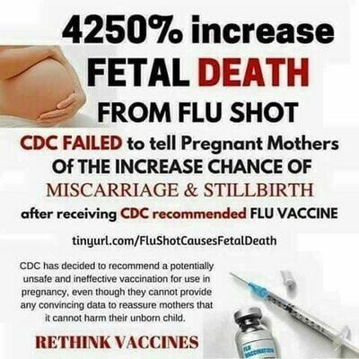 4250 pecent increase in Fetal deaths