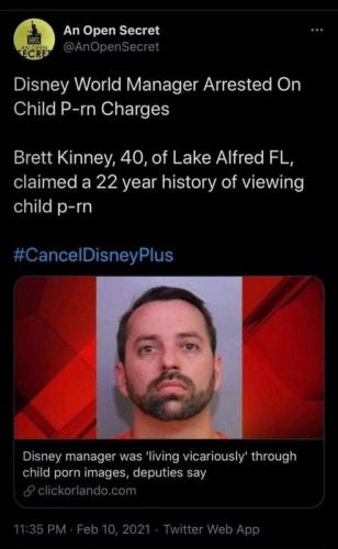 Disney Pedophiles
