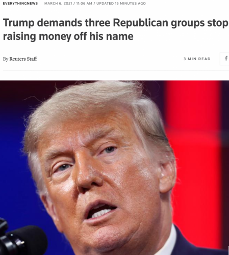 Trump_3RepGroupsStopRaisingMoneyOffHisName