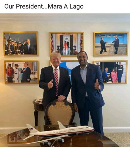 President Trump, Congressman Vernon Jones