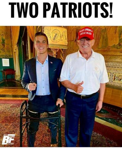 Madison Cawthorn, President Trump