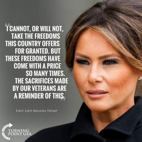 Happy Birthday, First Lady Melania ???