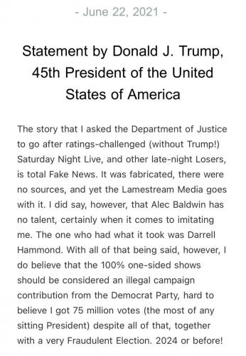 Statement_Trump_2021Jun22_DOJ