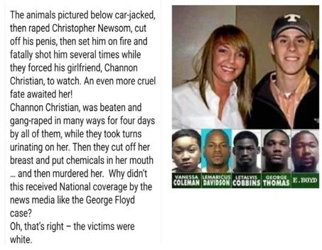 No riots for these murdered whites