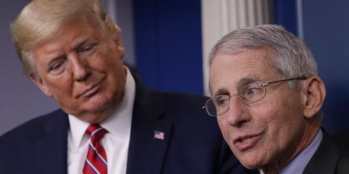 Trump n Fauci fire him