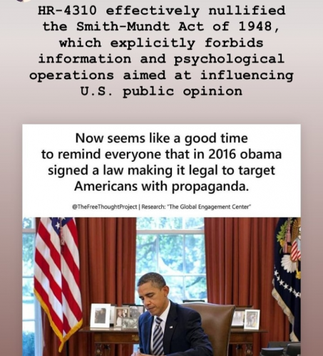 Obama and propaganda