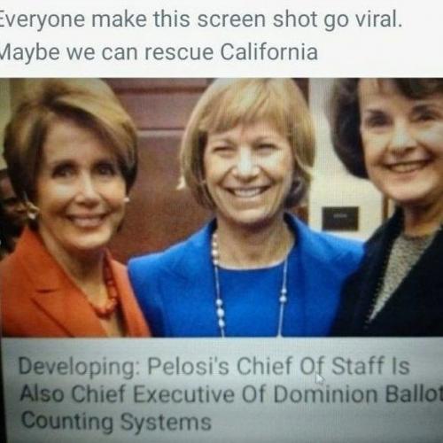 Pelosi and Dominion