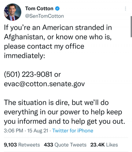 Stranded in Afghanistan