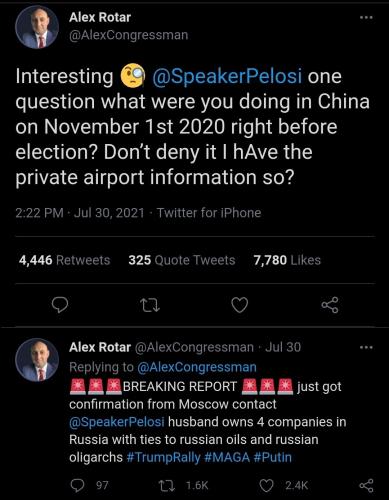 Pelosi Divuge, Divest
