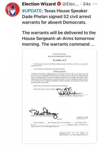 Texas Warrants