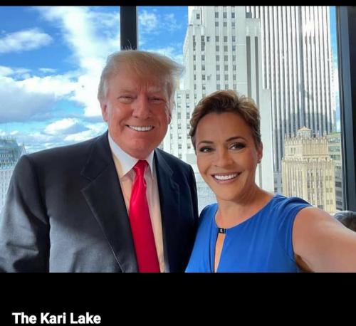 Arizona's Kari Lake, President Trump #NYC