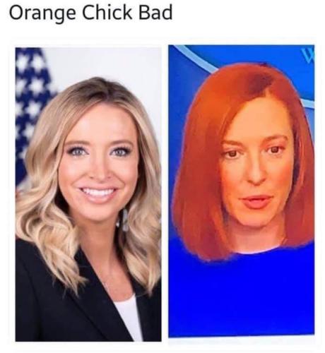 PHOTO-Orange-Chicken-Bad-Jen-Psaki-Kayleigh-McEnany-Meme