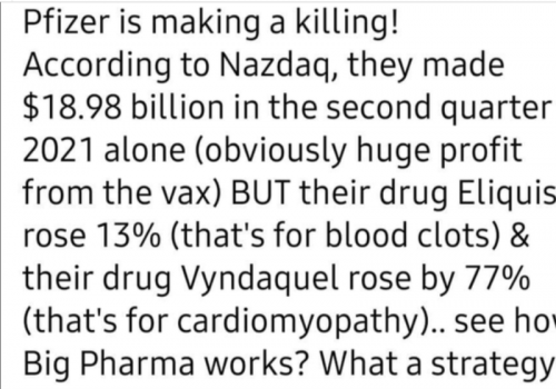 Pfizer 18.98 Billion