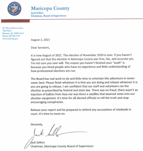 Maricopa County reply