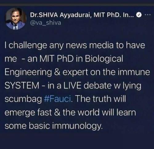 Dr Shiva Ayyadurai