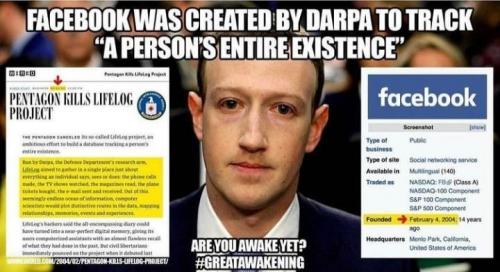 Farcebook Created by Darpa